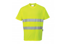 S172 Cotton Comfort T-Shirt Yellow Large