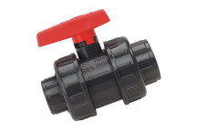 1/2\" BSPP Plastic Ball Valve Threaded EPDM Seal