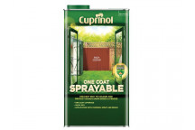 Cuprinol One Coat Sprayable Fence Treatment Rich Cedar 5 litre