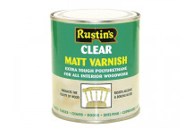 Rustins Polyurethane Varnish Matt Clear 1 litre