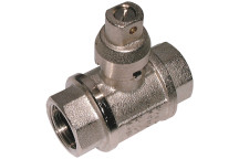 1\" BSPP Brass Ball Valve Length 89mm