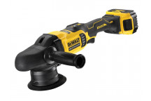 DEWALT DCM848P2 XR Brushless Polisher 125mm 18V 2 x 5.0Ah Li-ion