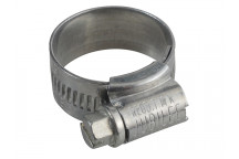 Jubilee 0X Zinc Protected Hose Clip 18 - 25mm (3/4 - 1in)