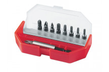 Stanley Tools Phillips/Pozidriv/TORX Insert Bit Set, 10 Piece