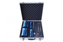 Faithfull Diamond Core Drill Kit & Case Set of 11