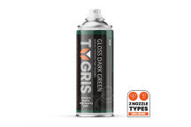 TYGRIS Gloss Dark Green Acrylic Paint (RAL6005) 400mL Aerosol - P315