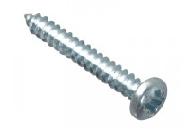 ForgeFix Self-Tapping Screw Pozi Compatible Pan Head ZP 1in x 6 ForgePack 30