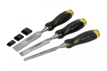 Roughneck Professional Bevel Edge Chisel Set, 3 Piece