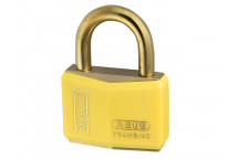 ABUS Mechanical T84MB/40mm Yellow Rustproof Padlock Keyed Alike 8402