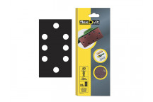 Flexovit 1/3 Sanding Sheets Perforated Coarse 50 Grit (Pack of 10)