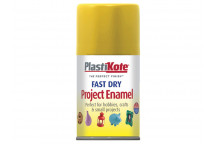 PlastiKote Fast Dry Enamel Aerosol Buttercup Yellow 100ml