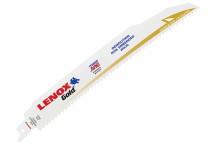 LENOX 966GR Gold Demolition Reciprocating Saw Blades 230mm 6 TPI (Pack 5)