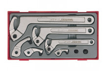 Teng TTHP08 Hook & Pin Wrench Set, 8 Piece