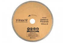 Vitrex Standard Diamond Blade 180mm