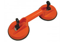 Faithfull Double Pad Suction Lifter 120mm Pads