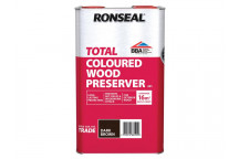 Ronseal Trade Total Wood Preserver Dark Brown 5 litre