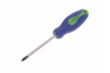 Faithfull Soft Grip Screwdriver Phillips Tip PH2 x 100mm