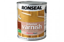 Ronseal Interior Varnish Quick Dry Matt Medium Oak 750ml