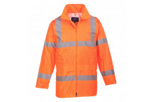 H440 Hi-Vis Rain Jacket Orange Large