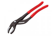 Knipex Plastic Pipe Grip Pliers Black 250mm - 80mm Capacity
