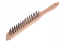 Faithfull 680/2 Heavy-Duty Scratch Brush - 2 Row