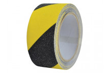 Faithfull Anti-Slip Tape 50mm x 5m Black & Yellow Hazard