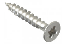 ForgeFix Multi-Purpose Pozi Compatible Screw CSK ST S/Steel 4.0 x 25mm Box 200