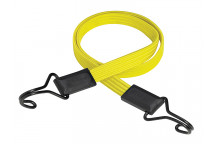 Master Lock Flat Bungee 100cm Yellow Double Hook