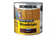 Ronseal Quick Drying Woodstain Satin Smoked Walnut 2.5 litre