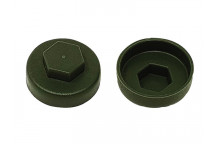 ForgeFix TechFast Cover Cap Olive Green 16mm (Pack 100)