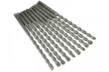 Faithfull SDS Plus Drill Bit 10mm OL: 210mm WL: 150mm Bulk 10