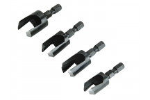 Faithfull Plug Cutter Set of 4 No.6-12