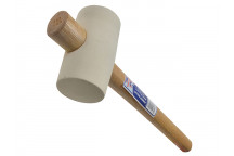 Faithfull Rubber Mallet - White 567g (20oz)