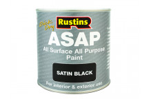 Rustins ASAP Paint Black 250ml