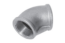 1\" BSPT FEM 45? ELBOW FIG155 GALVANISED