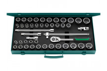 Stahlwille Socket Set of 45 Bi-Hexagon AF / Metric