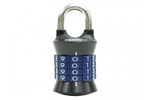 Master Lock Tower 37mm Padlock 4-Digit Grey