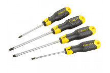 Stanley Tools Cushion Grip Screwdriver Set, 4 Piece SL/PH