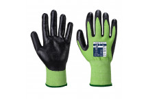 A645 Green Cut - Nitrile Foam Green/Black Large