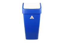 Swing Top Bin Blue