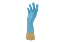 Blue GD19 Nitrile Disposable Gloves Large Pack of 100