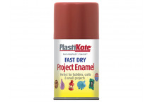 PlastiKote Fast Dry Enamel Aerosol Nut Brown 100ml