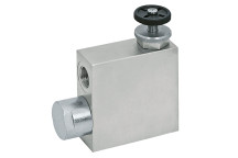 3/8\" BSP Parallel Female Threaded Flow Control Valve