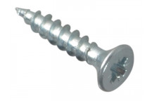 ForgeFix Multi-Purpose Pozi Compatible Screw CSK ST ZP 3.5 x 15mm Box 200