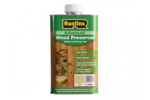 Rustins Advanced Wood Preserver Clear 1 litre