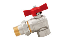 3/4\" BSPP M/F Brass Ball Valve Full Flow