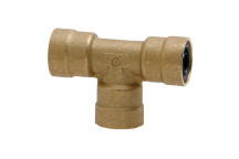 6 x 8mm OD Unequal Tee
