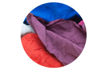 ZWR37 Lister Cotton Rich Sweatshirt Coloured Rag Polybag 10Kg