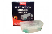Rentokil Fast Action Mouse Killer (Twin Pack)
