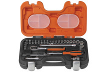 Bahco S290 Socket Set of 29 Metric 1/4in Drive